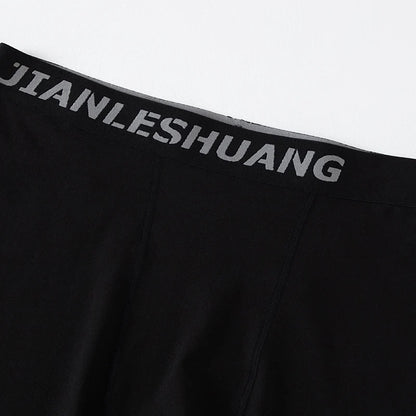 1/2/5 Piece Set Of Men's Extra Long Boxer Shorts For All Seasons Sports And Comfortable Underwear For Outdoor Wear Home Fashion