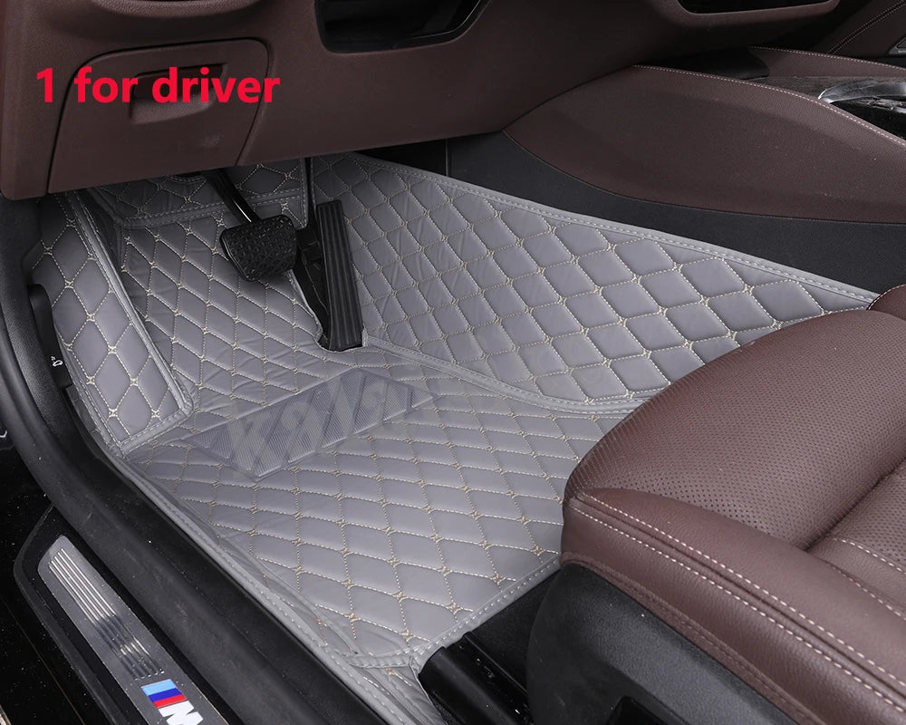 Custom Car Floor Mat for SsangYong All model Stavic Korando Kyron tivoli rexton Actyon Chairman auto accessories interior parts