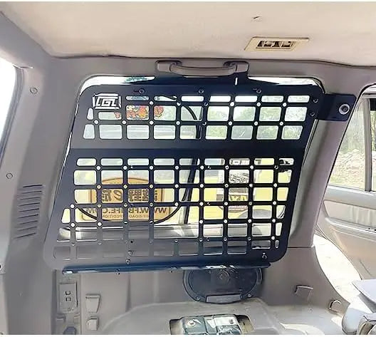 Rear Trunk Cargo Rack Shelf Storage Organizer Hanging Board Molle Panel For Mitsubishi Pajero V21 V31 V33 1991-1999 Car Styling