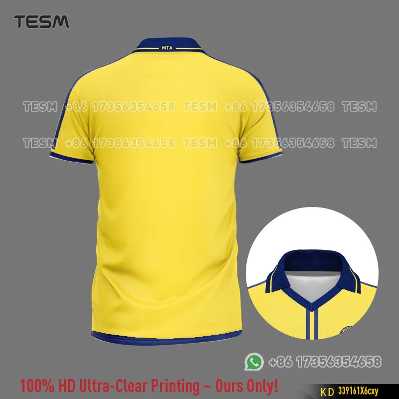 Summer Sports POLO Shirt Men Casual Short Sleeve Lapel Printed T-shirt Striped Retro Fashion Top Outdoor Team Breathable POLO