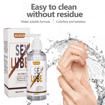 Water-based Semen Lube Anal Lubricant Gel Fist Lubrication For Sex Session 200ML Gay Women Men Lubricants Grease Sex Toy Oil 18