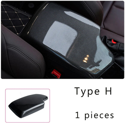 LHD Car Styling Carbon fiber Center Console Air outlet Panel Cover Trim Stickers frame For BMW F30 F31 F32 F34 F36 Accessories