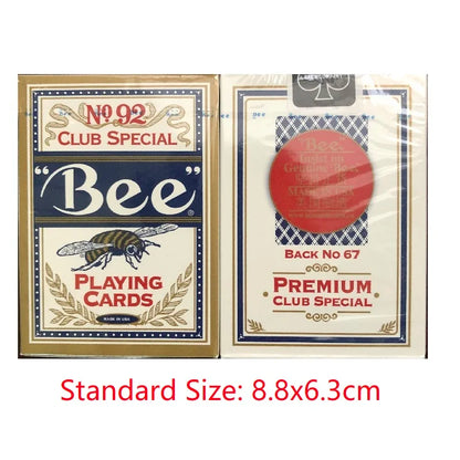 Bee Playing Cards Deck USPCC Collection Poker Card Games Magic Tricks for Magician