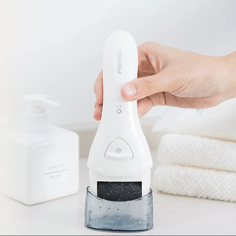 Pritech Pedicure for The Feet Tools Feet Electric Sandpaper Remover Foot Exfoliator Electronic Foot File Fully Automatic