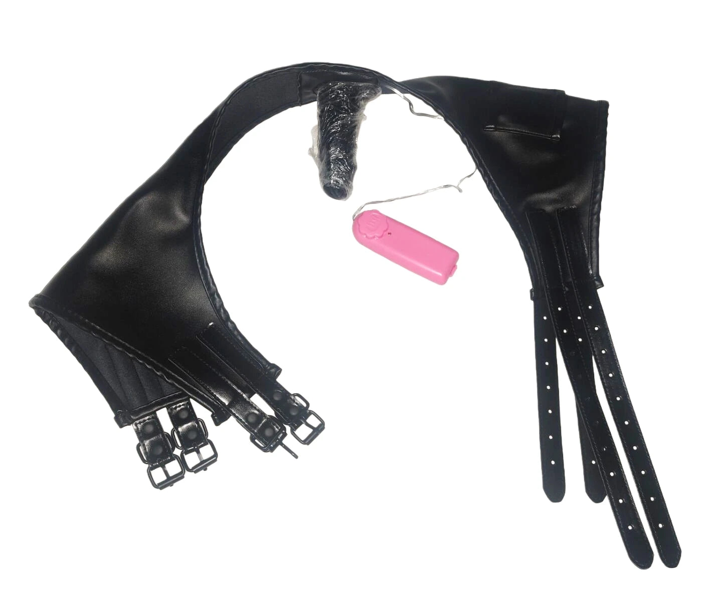 Strapon Double Dildo Vibrator Panties,Strap On Dildo Anal Vaginal Plug Chastity Penis Briefs Sex Toys For Women Masturbation