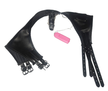 Strapon Double Dildo Vibrator Panties,Strap On Dildo Anal Vaginal Plug Chastity Penis Briefs Sex Toys For Women Masturbation