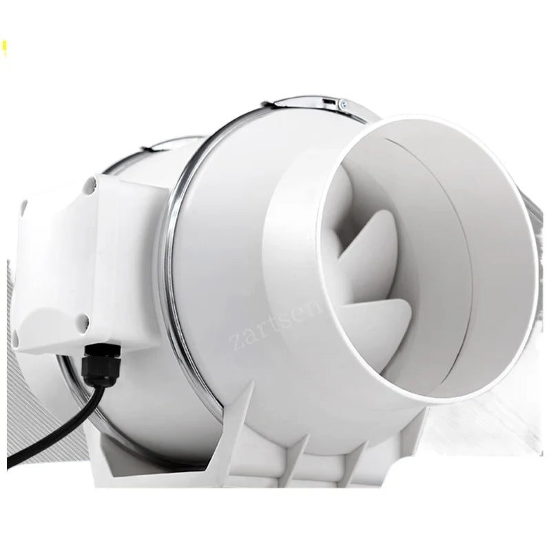 Duct Round 3/4/5/6/8Inch Exhaust Ventilation Fan Kitchen Household Extractor Fan Bathroom Exhaust Fans