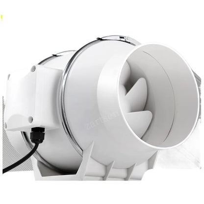 Duct Round 3/4/5/6/8Inch Exhaust Ventilation Fan Kitchen Household Extractor Fan Bathroom Exhaust Fans
