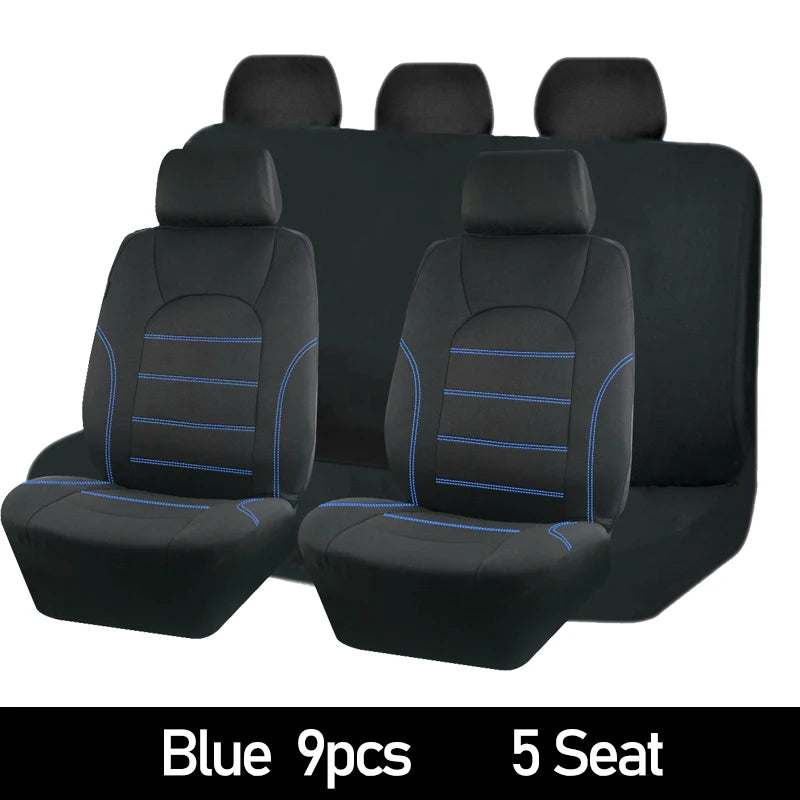AUTOKING Universal  Car Seat Cover Set Car Accessories Interior for Women Man Fit for Most Car SUV Truck Van Seat Protector