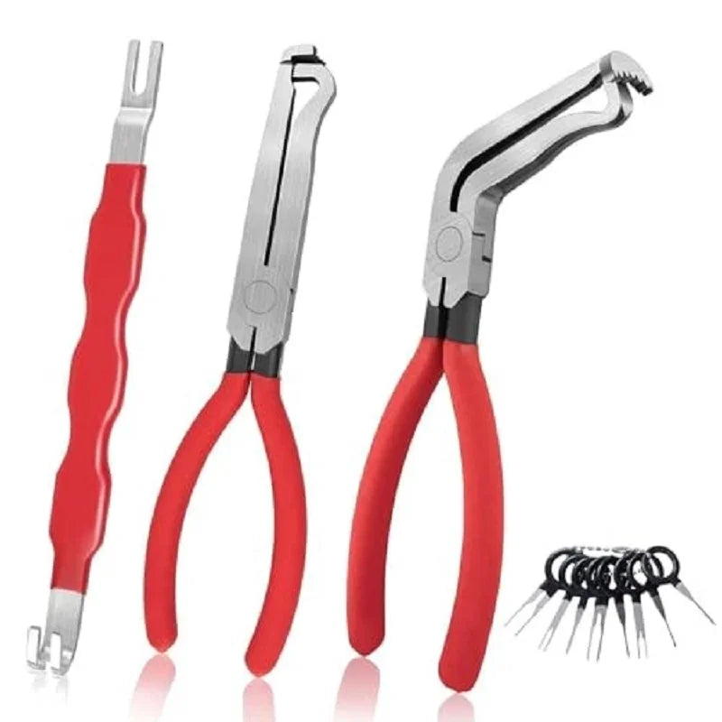 3PCS Electrical Disconnect Pliers, Automotive Electrical Connector Removal Tool, Connector Separator for Cars, Trucks, SUVs