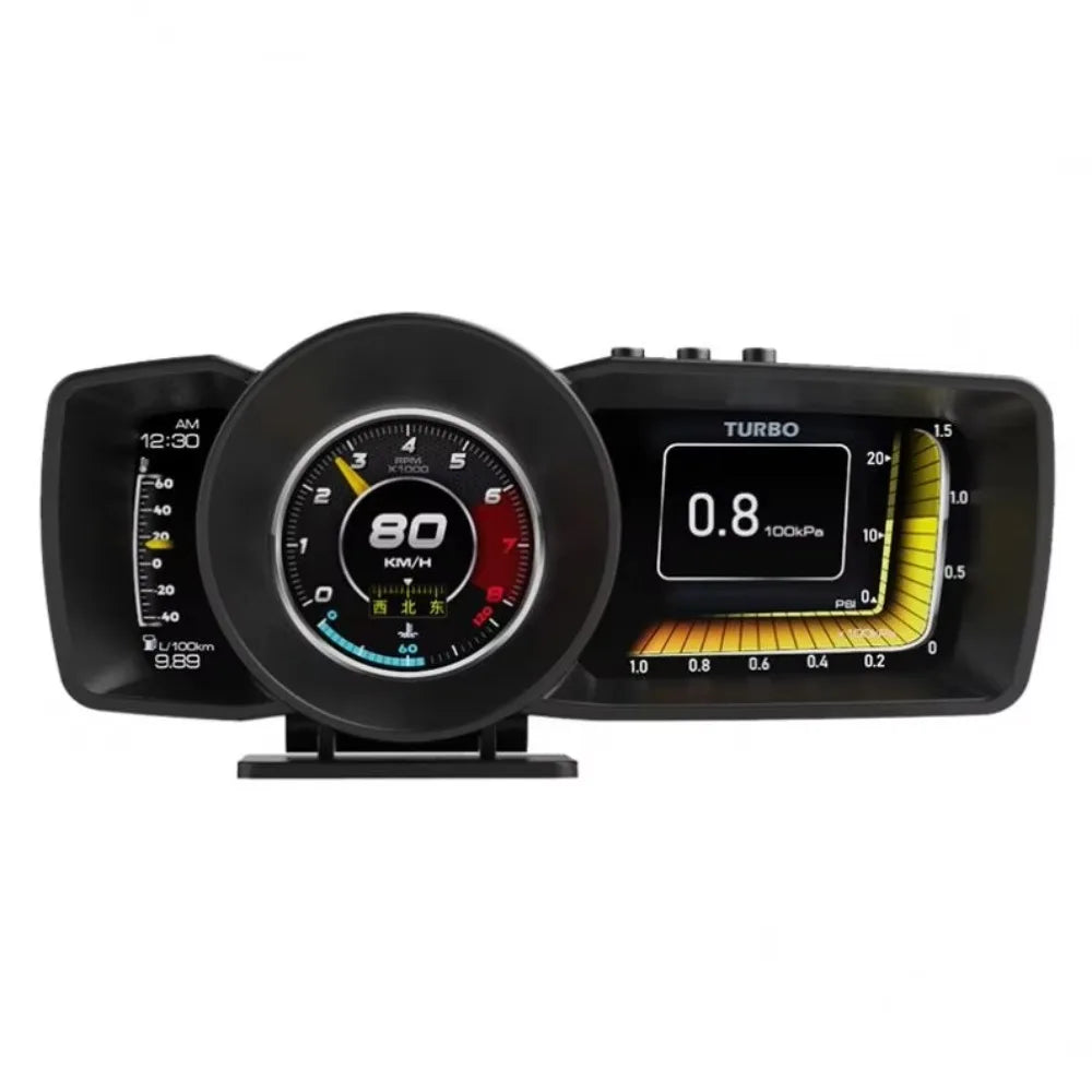 Diagnostic Tools Digital GPS Speedometer Car Navigation OBD+GPS Smart Gauge Automotive HUD Head Up Displays A600