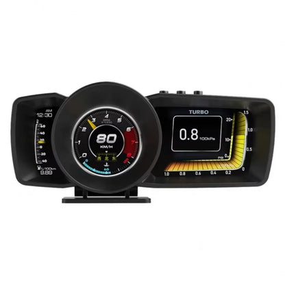 Diagnostic Tools Digital GPS Speedometer Car Navigation OBD+GPS Smart Gauge Automotive HUD Head Up Displays A600