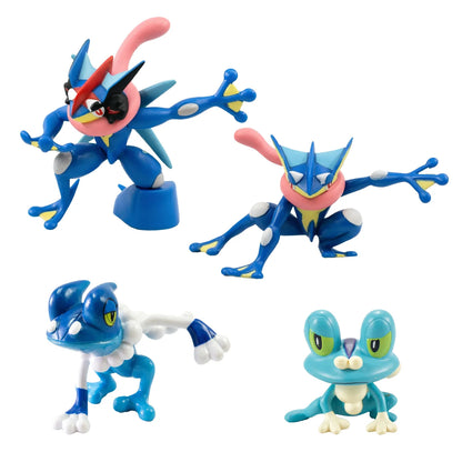 Evolution Line Pokemon Charmander Bulbasaur Squirtle Greninja Anime Action Toy Figures Doll Model Colletion Toys For Children