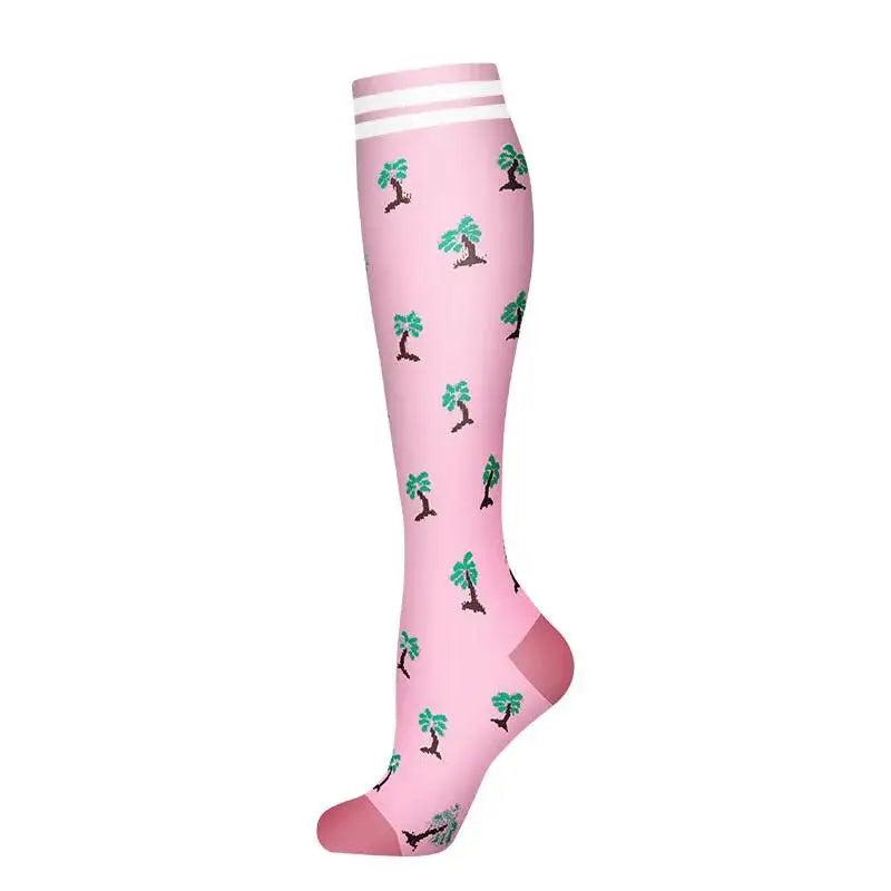 New Compression Socks Varicose Vein Nurse Sports Running Calf Pressure Stockings Protect Bare Feet Support Gradient Pressure