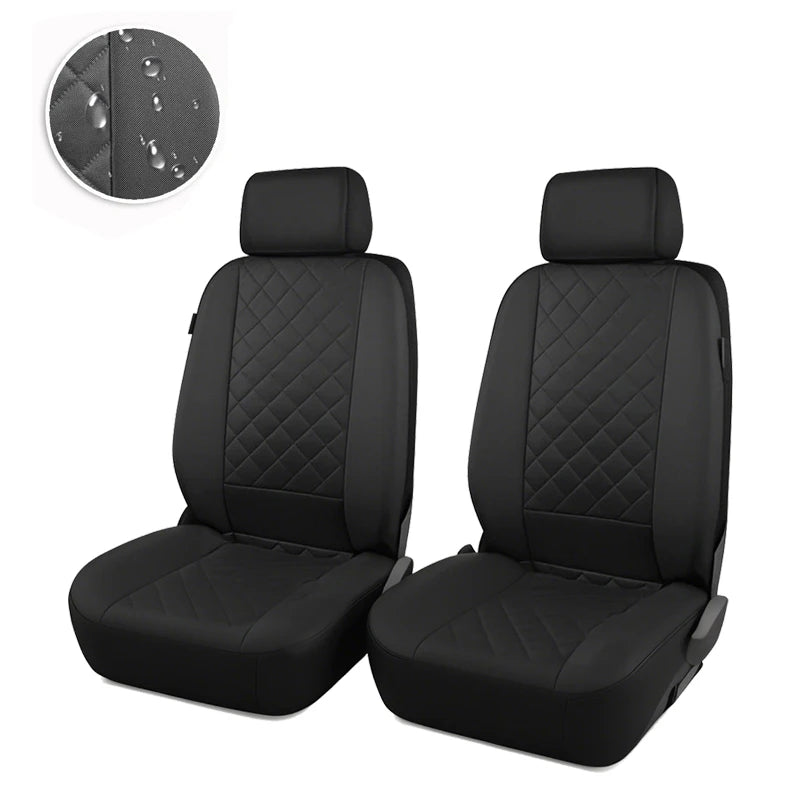 AUTOKING Universal size waterproof Seat covers for car SUV truck vans Oxford fabric 2 front car seat covers Wear resistant