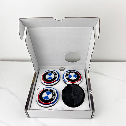 4Pcs 56mm-68mm Car Floating Wheel Center Caps For BMW X1 X3 X5 X6 X7 E60 E92 E71 E70 E46 F34 G30 G70 G08 G05 G06 G01 G02 G31/G38
