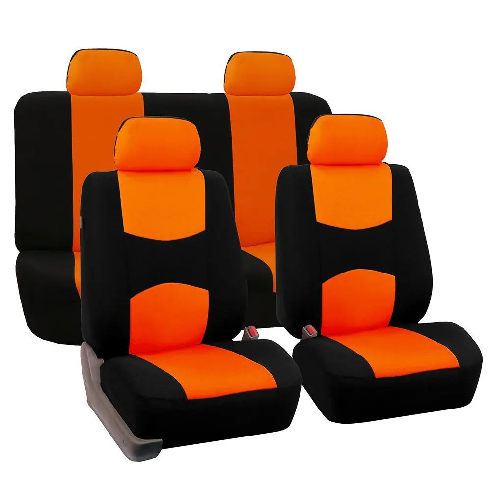 2/5Seats Fabric Car Seat Covers For Peugeot 508 207 307 407 3008 206 2008 208 sw 308 107 301 408 5008 4008 Rifter Traveller RCZ