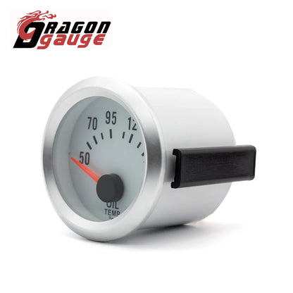 52mm (2 Inch) Car Modification Pointer Boost Water Temp Oil Temperature Meter Pressure Voltage Gauge Blue Backlight