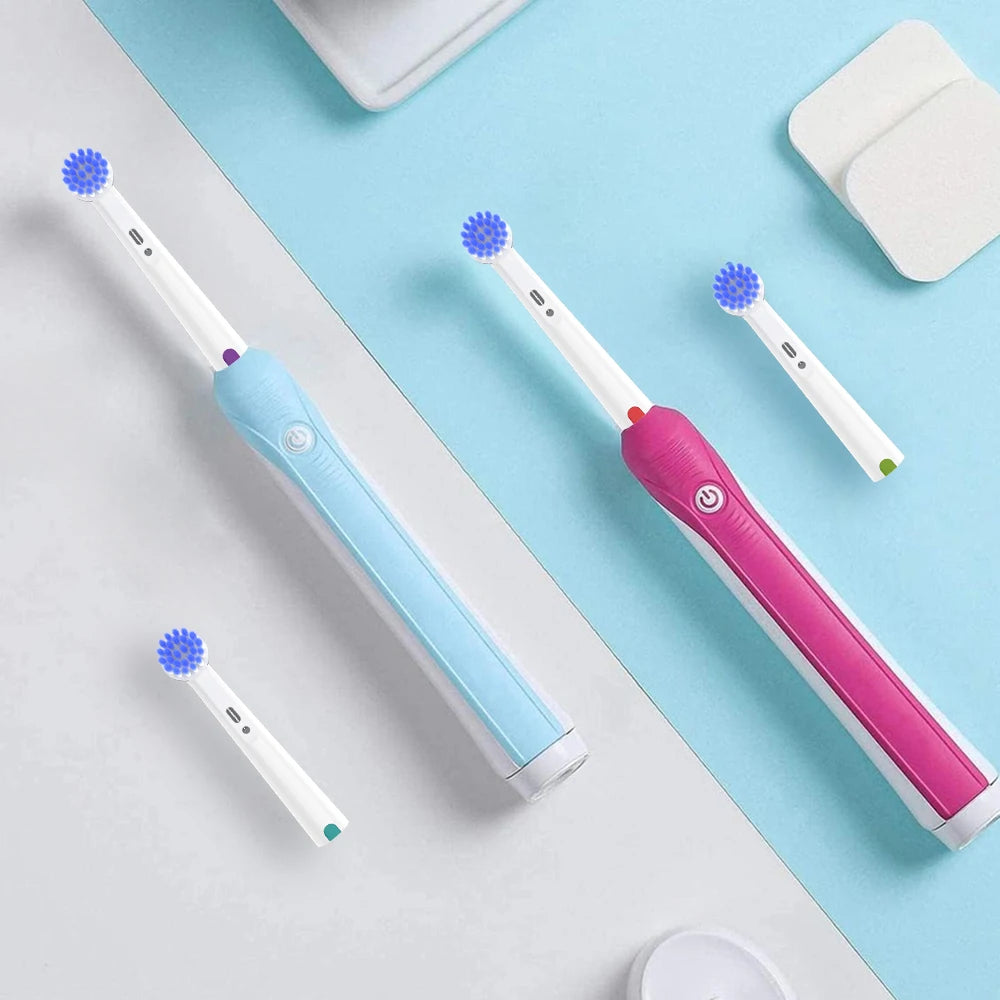 Compatible with Oral B Electric Toothbrush Replacement Toothbrush Brush Heads, Soft Toothbrush Head for OralB Sensitive Gum Care