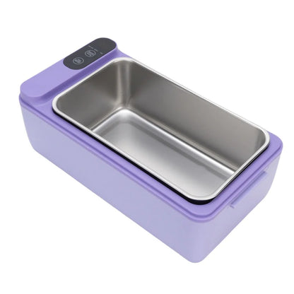 Cordless Electric Lunch Box 40W Heated Lunch Box 1L 304 Stainless Steel Portable Food Warmer Battery Powered For Travel Work