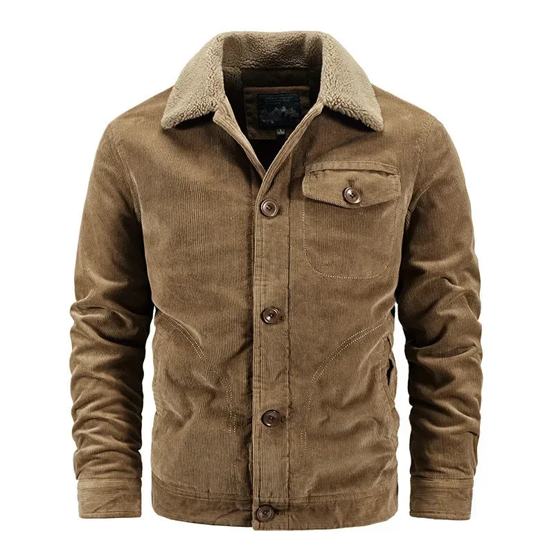 Men Corduroy Winter Coats Slim Down Jackets Warm Parkas Casual Jaquetas New Fashion Male Thicker Outwear Winer Jackets Size 6XL