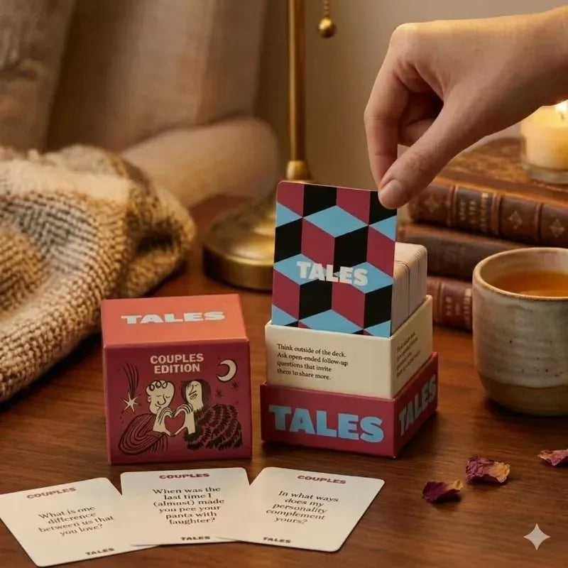New 150pcs Card Conversation Starter Game Family Edition Fun Icebreaker for Adults and Family Gatherings Couples Card Game Tales