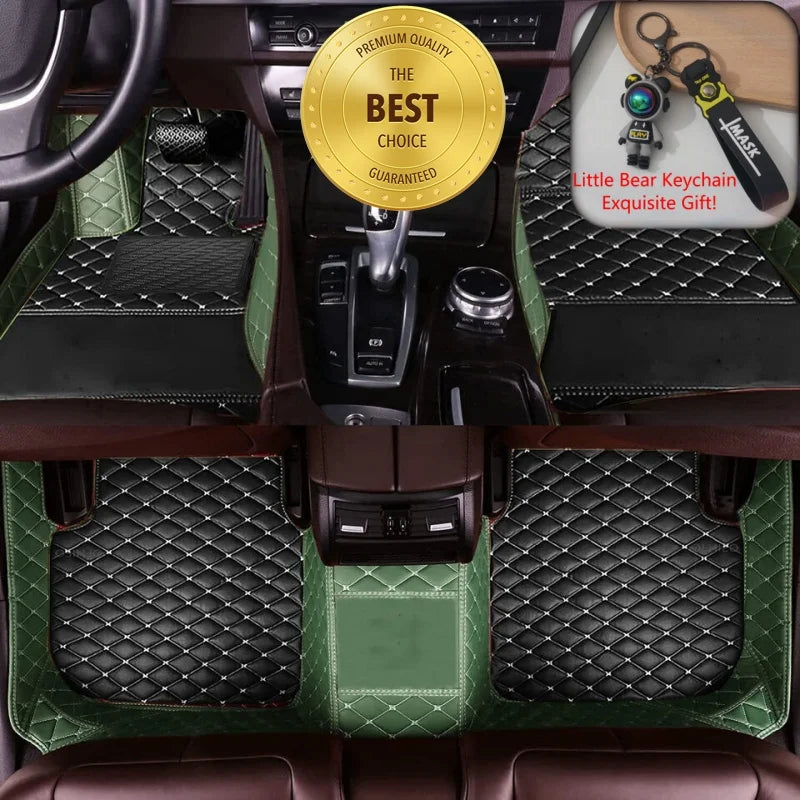 Customized Fit for Foton Tunland V7 Car Floor Mats Car Accessories Tailored Waterproof Auto Carpet Mats Left/Right-hand Drive