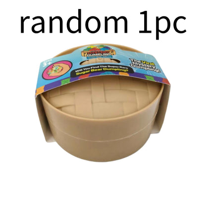 Giant Squishies Dumpling Bun Toy, Slowly Rising Sparkling Dumpling Pressure Ball, Relieve Stress Restlessness Toy