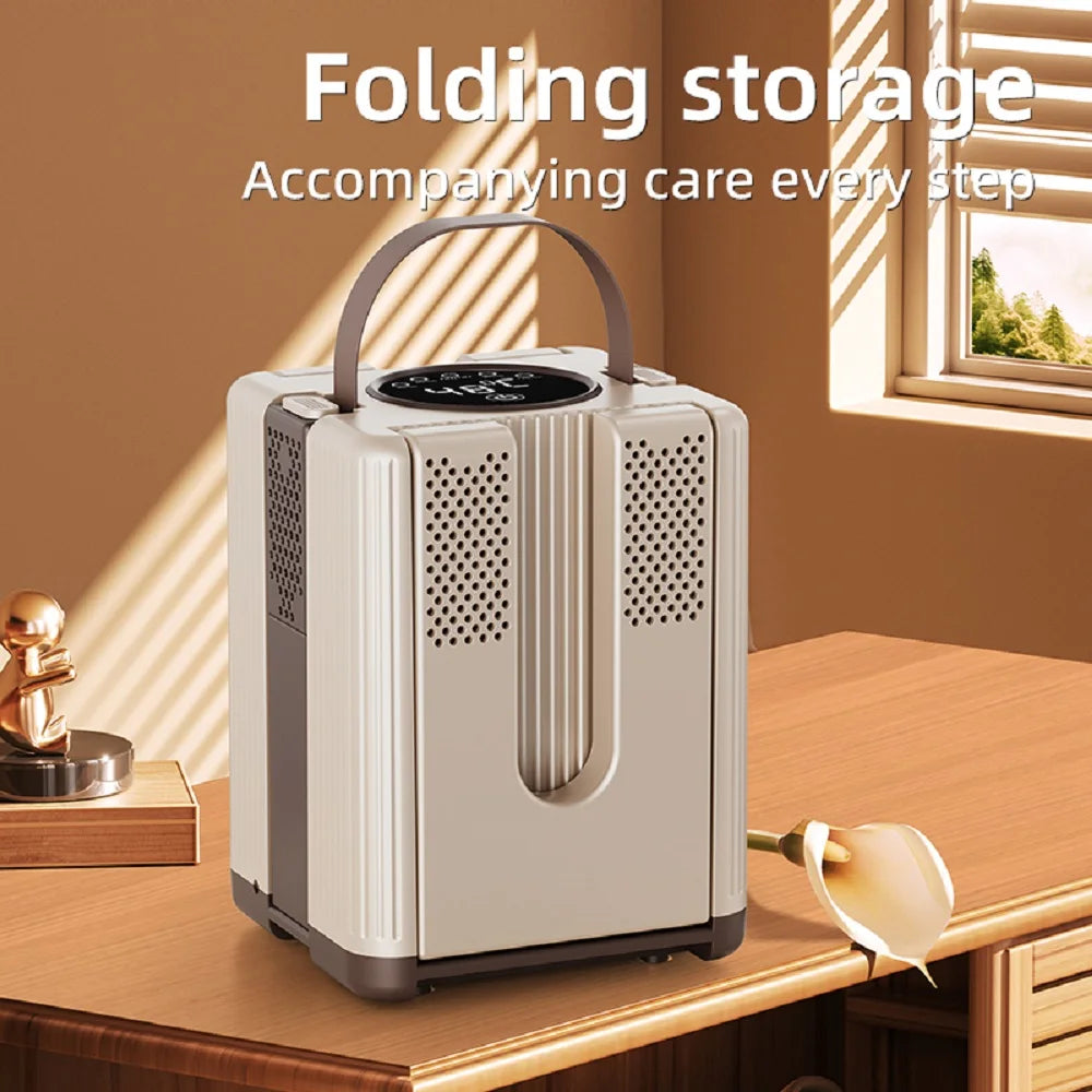 Six Arm Shoe Dryer Foldable Electric Shoe and Boot Dryer Timing Control Household Shoe Warmer Portable Heater For Socks Boots
