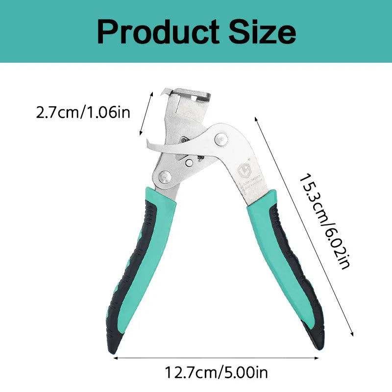 Stainless Steel Automotive Clip Pliers Fastener Removal Tool Trim Upholstery Extractor for Car Door Panel Mechanic DIY Workshop