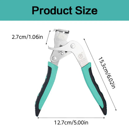 Stainless Steel Automotive Clip Pliers Fastener Removal Tool Trim Upholstery Extractor for Car Door Panel Mechanic DIY Workshop