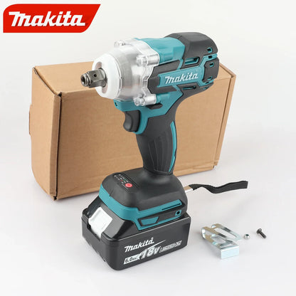 Makita DTW285 Low-Vibration Brushless Wrench For Steel Structure Installation And Factory Equipment Assembly Power Tools