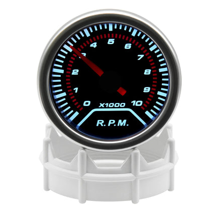 AD 52mm Water Temperature Gauge + 10mm Sensor  Boost Gauge Bar Psi Vacuum Oil Temp Press Voltmeter Tachometer RPM Car Gauge Pods