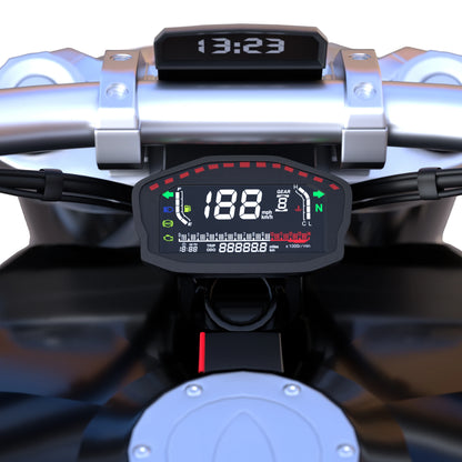 AD Universal RPM Motorcycle Meter GPS Speedometer Digital Odometer Electric Injection Carburetor Instrument Multi-function Trip