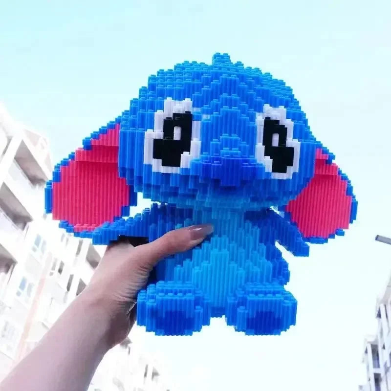 30CM Large Stitch Building Block Assembly Toy DIY Children's Toy and Birthday Gift Puzzle 3D Desktop Decoration