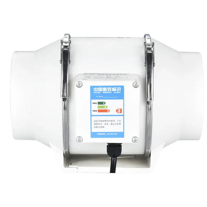 4inch 220V Exhaust Fans Home Silent Inline Pipe Duct Fan Bathroom Extractor Ventilation Kitchen Toilet Wall Air Clean Ventilator