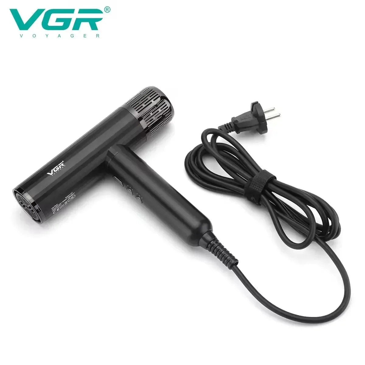 VGR Hair Dryer Professional Brushless Motor Barber Hair Dryer Machine 110000 RPM Air Blower Negative Ion Hair Salon Dryer V-427