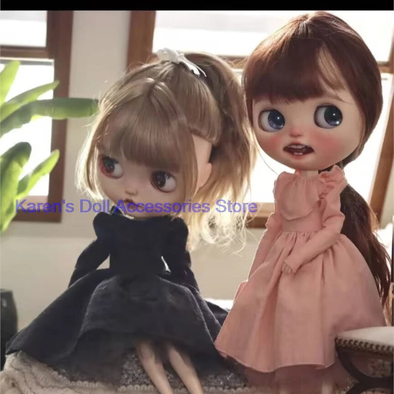 1pcs Classic vintage style dress for landoudou/Blythe(Fit for Lulu,ymy24,Ob22,24,26,zone, Jenny)