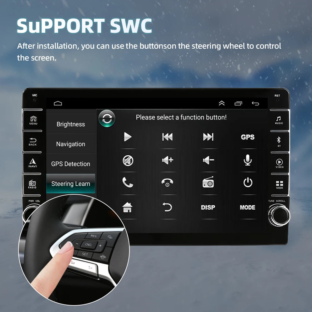 Jundof 2 Din Android 12 For Seat Leon 2 MK2 2005-2012 Car Radio Multimedia Video Player Carplay Stereo Autoradio DVD IPS Screen