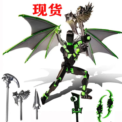Hot 13 Action Figure Dummy Death Swordsman Titan 13 Action Figures T13 Multi-Jointed Movable Lucky 13 Action Figure Nova Gift