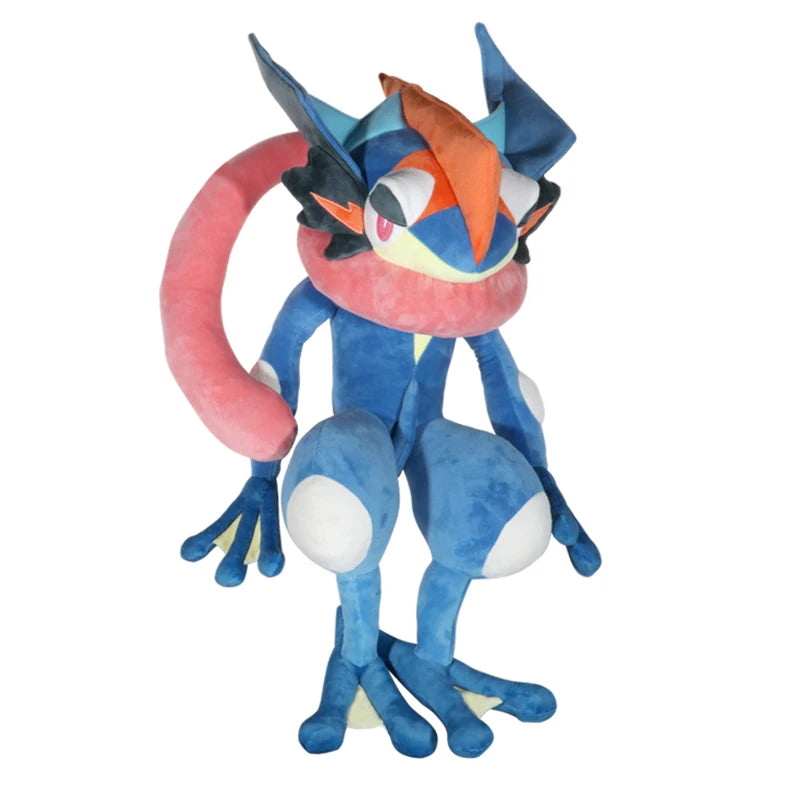 Large 150CM Animals Pokemon Kawai Greninja Plush Toys Soft Stuffed Doll Cute Throw Pillow Room Decor 70CM Children Birthday Gift