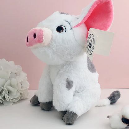 Fluffy Moana Pua & Heihei Soft Plush Toy Stuffed Animals Kawaii Pet Pig Rooster Doll Movie Toys Gift For Kids Birthday Christmas