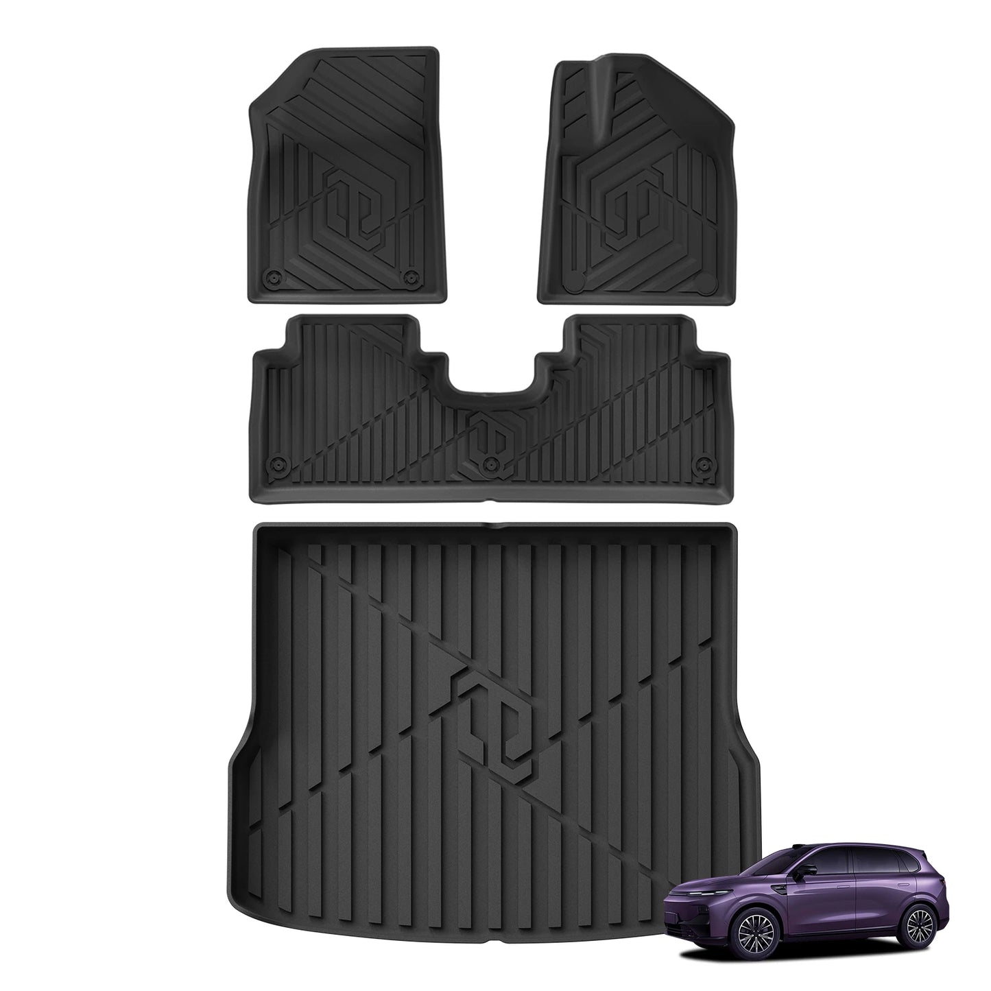 for Leapmotor B10 2025 2026 Car Floor Mats Protective Mat Accessories Foot Pad Cargo Liner Trunk Mat Only Fit Right Hand Drive