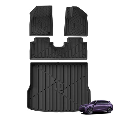 for Leapmotor B10 2025 2026 Car Floor Mats Protective Mat Accessories Foot Pad Cargo Liner Trunk Mat Only Fit Right Hand Drive