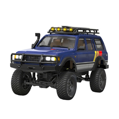 New 1/12 For Toyota LC80 4WD Climbing Remote Control Off-road Vehicle Dual Speed Simulation Car Model Toy  With two batteries