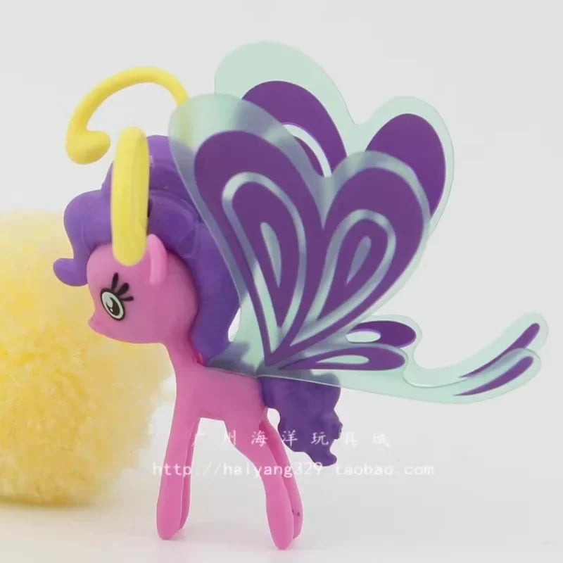 My Little Pony Figure Butterfly Model Twilight Sparkle Rainbow Dash Applejack Rarity Pinkie Pie Starlight Glimmer Toy