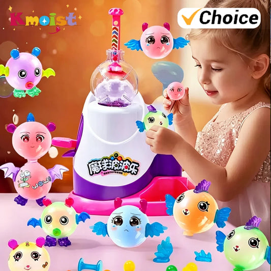 DIY Inflatable Toy Set Creative Handmade Balloon Inflator Machine Toys for Kids Adult Fun Anti-Stress Craft Children's Day Gifts