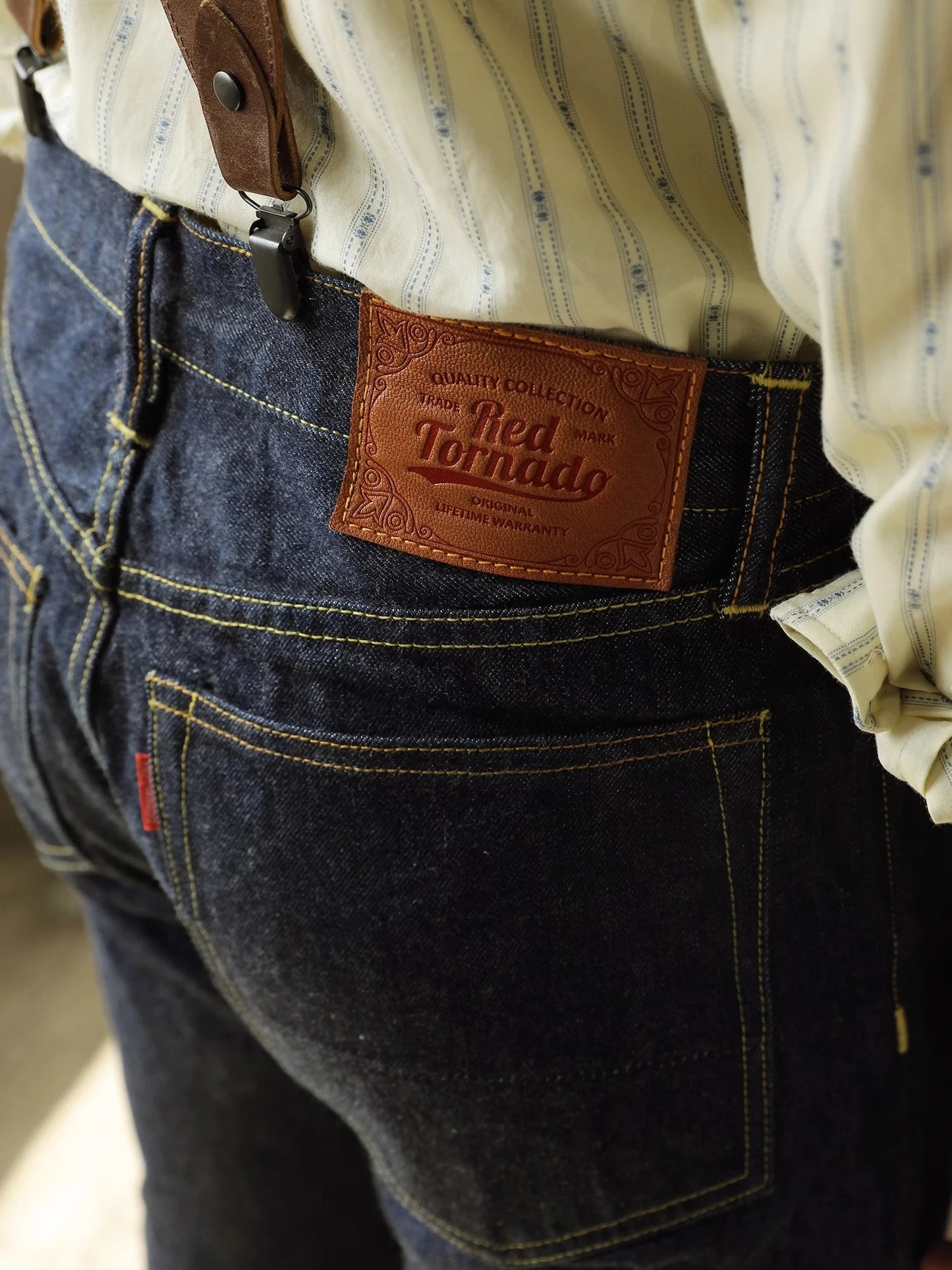 Red Tornado Slim Straight Jeans 511XX-0009 Sanforized 16.5oz Selvage Denim Pants