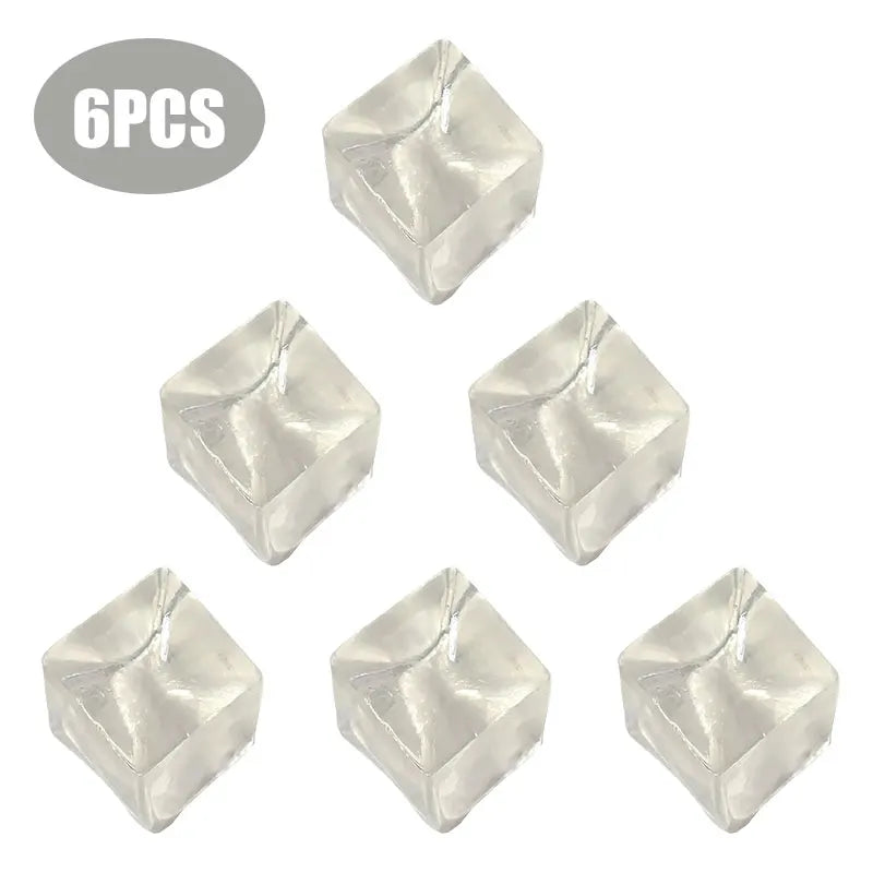 6/8/10/12 PCS Ice Cube Squishy Sensory Toys Stress Square Soft Touch Squeeze Office Stress Relief Toys for Adults Favors Gifts