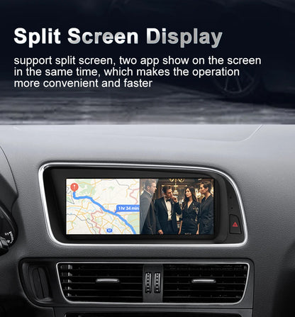 STWEI Qualcomm Snapdragon 680 6225 2.4GHz Wireless CarPlay Android13 Auto For AUDI Q5 Car Multiledia Players Video GPS Bluetooth